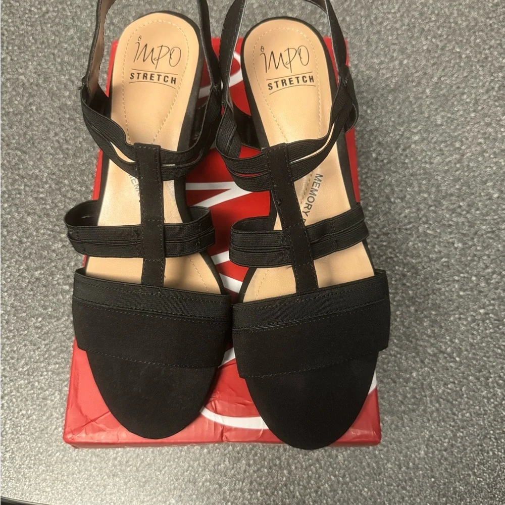 Women’s Comfort stretch Impo wedge sandals - Picture 5 of 7